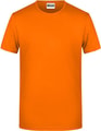 Heren T-shirt Daiber Basic-T 8008 Oranje